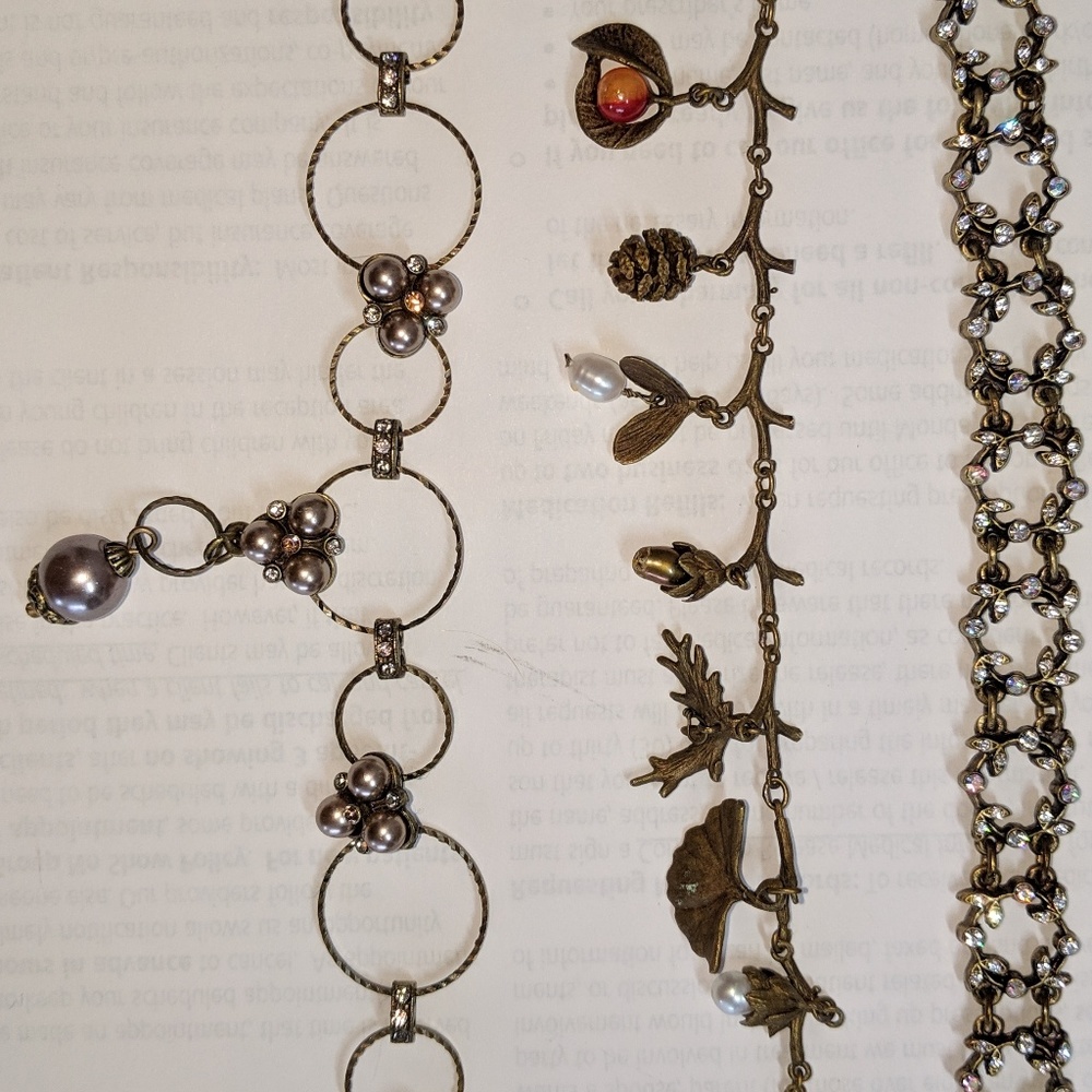 3 Sweet Romance bracelets,